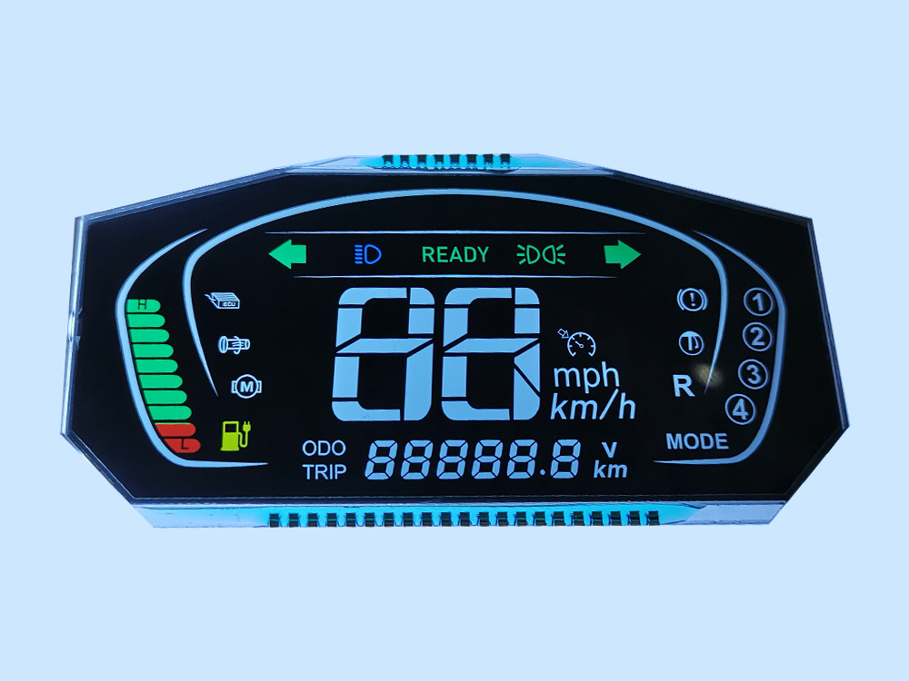 黑白段碼假彩屏的視覺(jué)革命！